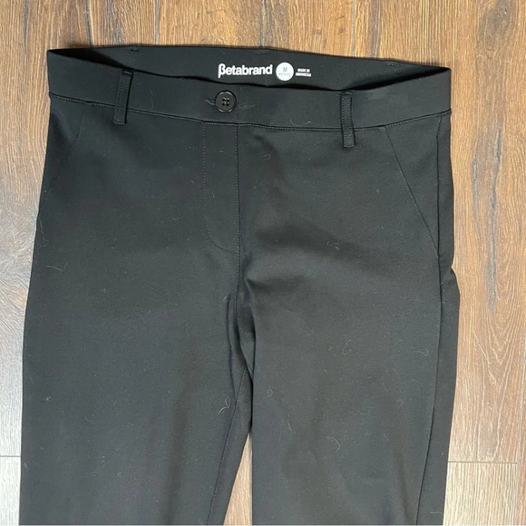 Betabrand Classic Dress Pant Yoga Pants | Straight SZ MED/PET - Picture 4 of 7